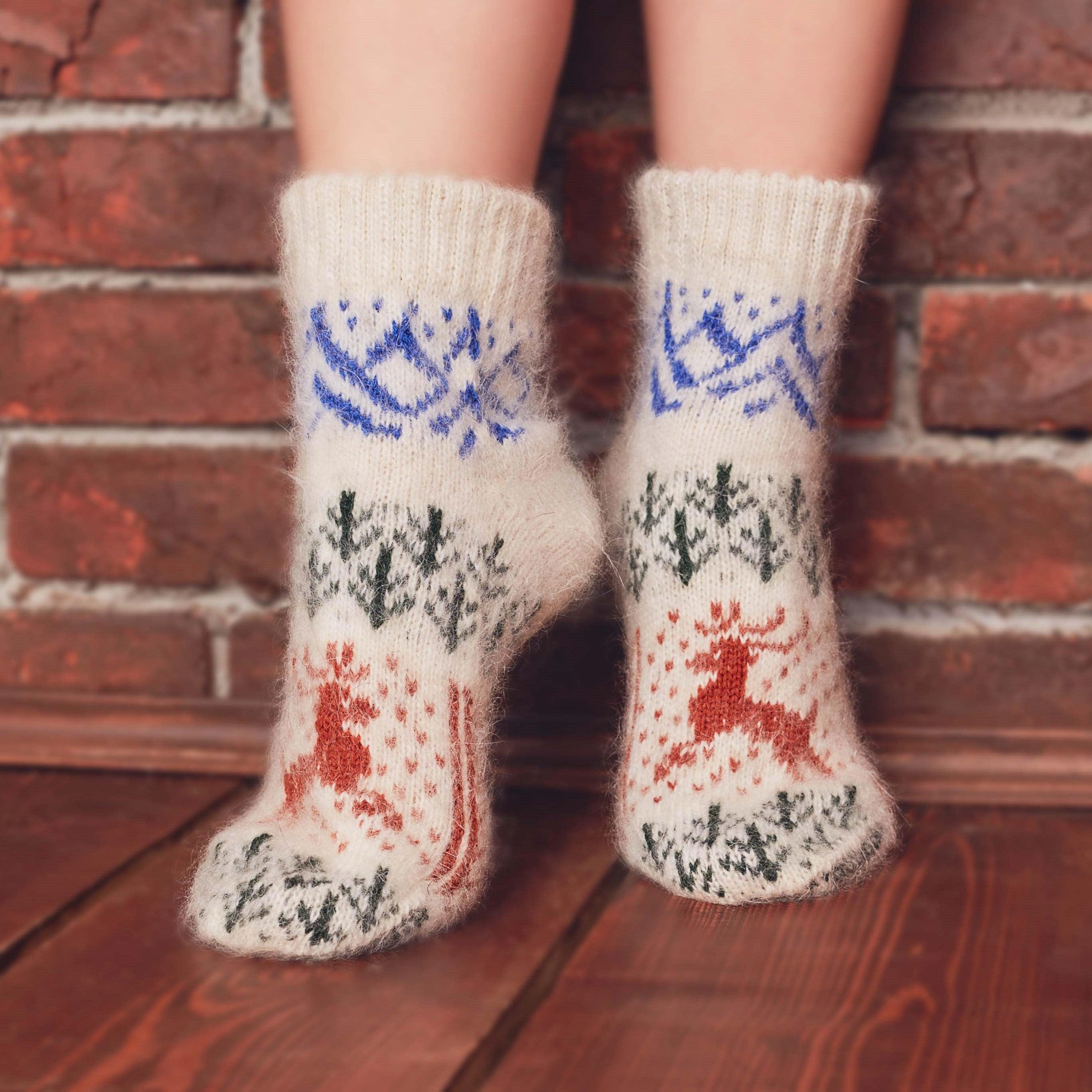 Cozy Mountain Goat Socks Adventure Ready Comfort